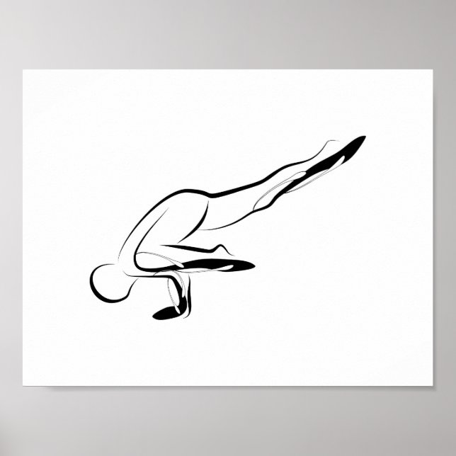 Yoga poster (Framsidan)