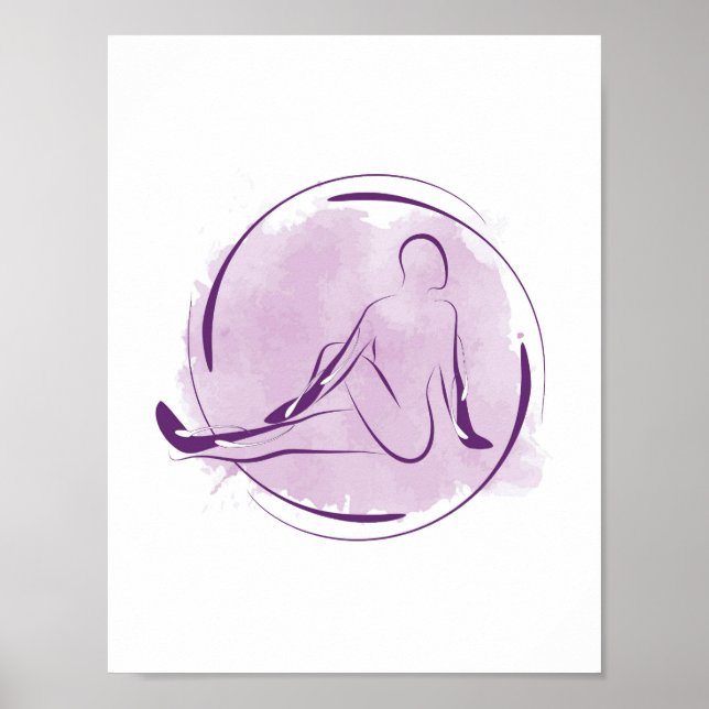 Yoga poster (Framsidan)