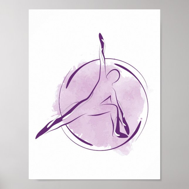 Yoga poster (Framsidan)