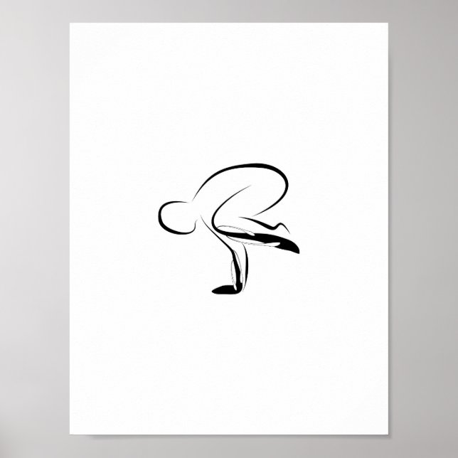 Yoga poster (Framsidan)