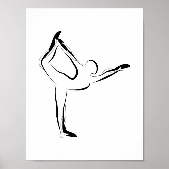 Yoga poster (Framsidan)