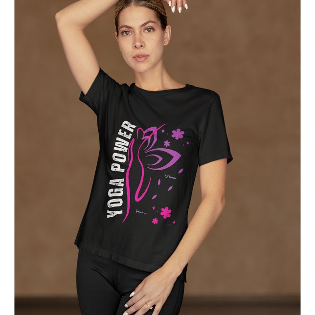 Yoga Power - Meditation Magic Women's Tshirt T Shirt (Skapare uppladdad)