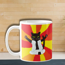 Yoga-presentkatthandling, guru-entusiastmedling, f kaffemugg