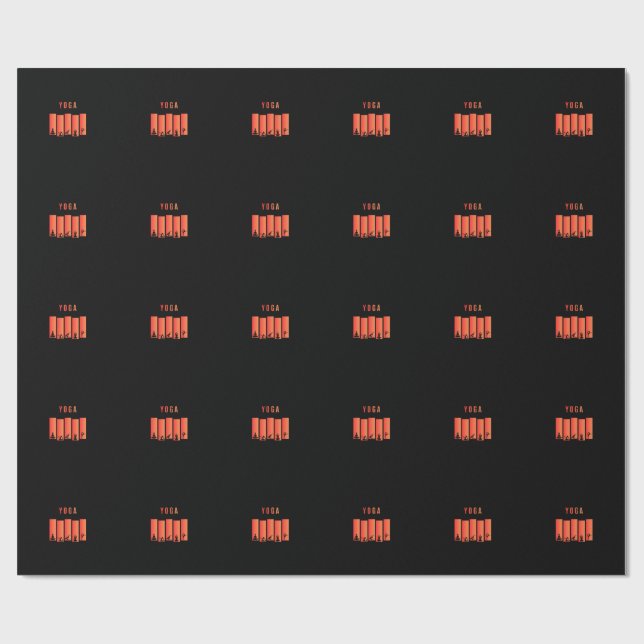 Yoga Presentpapper (Platt)