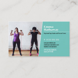 Yoga Professionell Lärare Visitkort