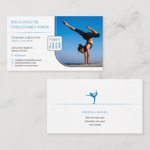 Yoga Professionell Lärare Visitkort