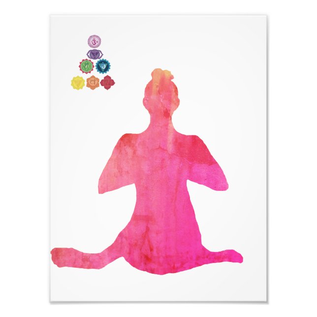 Yoga Professionell Photo Papper Fototryck (Framsidan)
