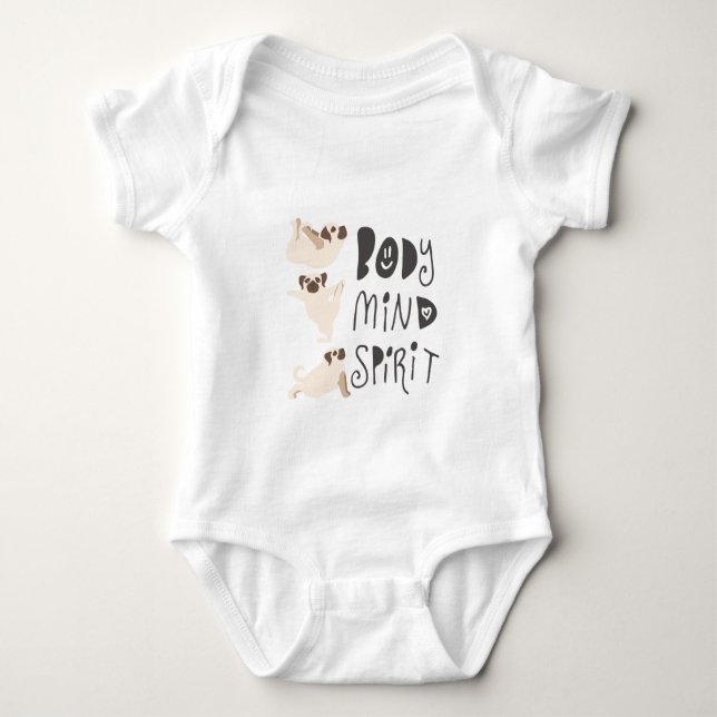 Yoga Pugs Tee (Framsida)