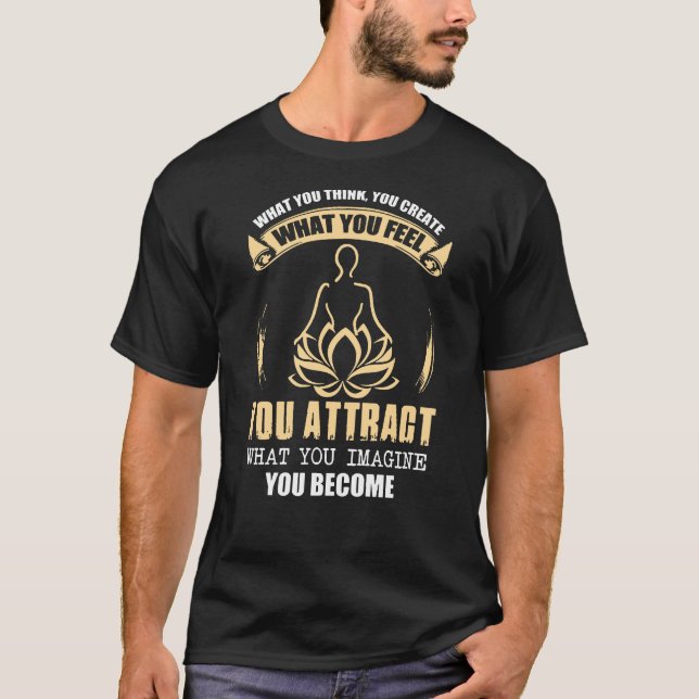 Yoga Quote T Shirt (Framsida)