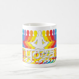 Yoga Rainbow Intentions Coffee Mugg