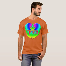 Yoga Rainbow Intentions Heart T-Shirt