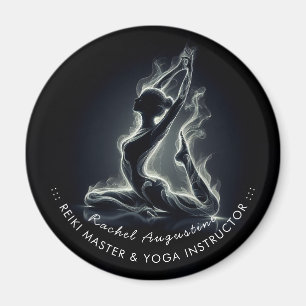 Yoga Reiki Instruktör Enbent Kung Duvpose Magnet