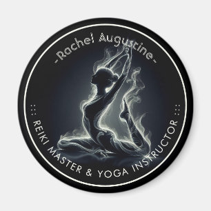 Yoga Reiki-instruktör Enbent kung Trandansning Magnet