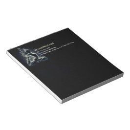 Yoga Reiki-instruktör med en-legerad Kung Pigeon P Anteckningsblock