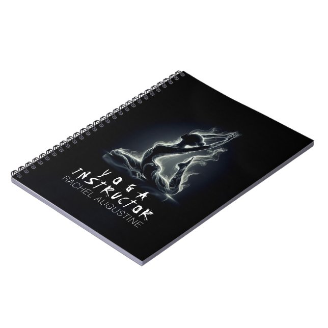 Yoga Reiki-instruktör med en-legerad Kung Pigeon P Anteckningsbok (Vänstra Sidan)