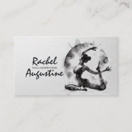 Yoga Reiki-instruktör med en-legerad Kung Pigeon P Visitkort