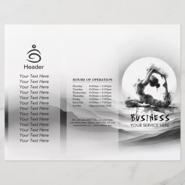 Yoga Reiki One-Legged Kung Pigeon Pose Watercolor (Framsida)