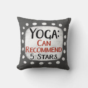 Yoga Review 5 Stars Dekorativ kudde