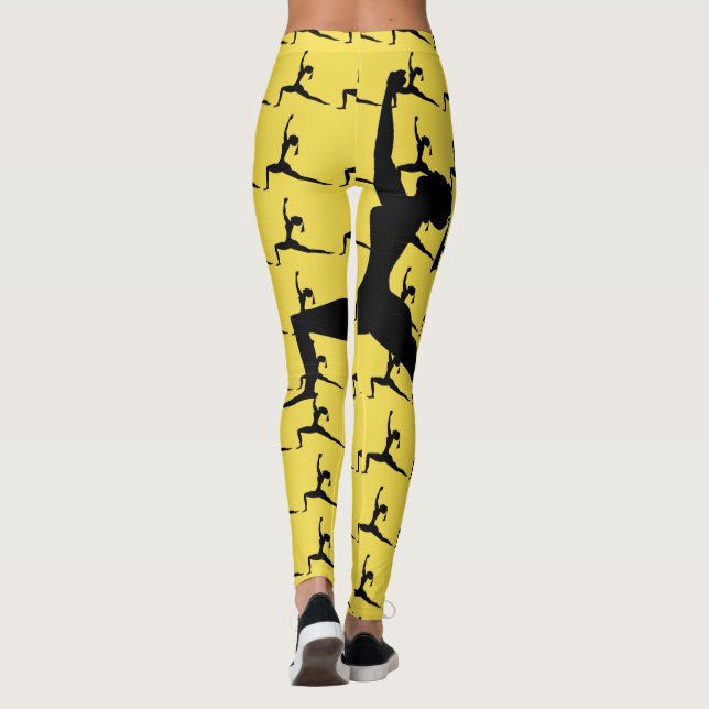 Yoga Roligt Silhouette Leggings (Baksida)