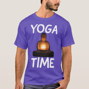 yoga roligt yoga-tid 9 t shirt