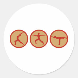 YOGA RUNT KLISTERMÄRKE