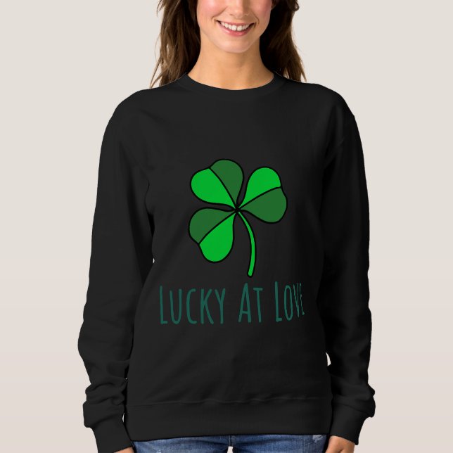 Yoga S Lucky vid Kärlek T Shirt (Framsida)