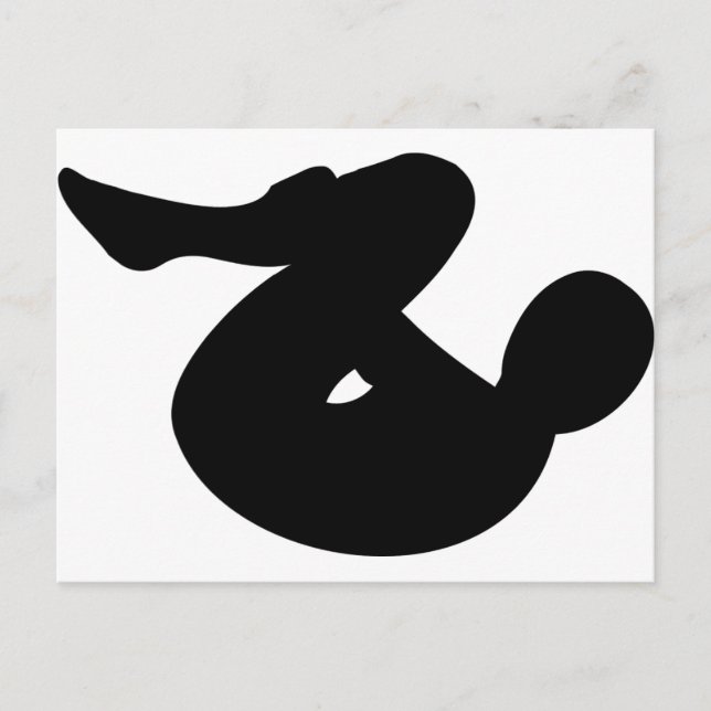 yoga - salto vykort (Framsida)