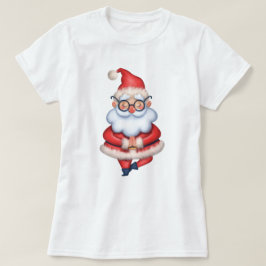 Yoga Santa jul T-Shirt
