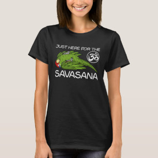Yoga Savasana Parrot Mexican Red med Amazon T Shirt