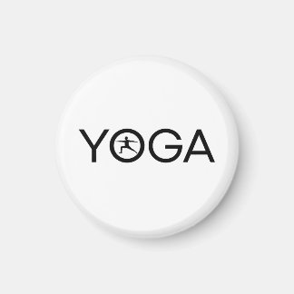 Yoga-Schriftzug Magnet