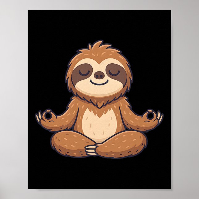 Yoga Sengångare  Poster (Framsidan)