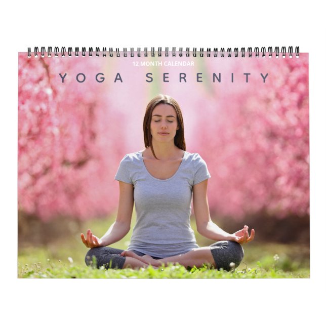 Yoga Serenitet Kalender (Omslag)