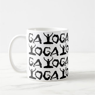 Yoga Silhouettes Kaffemugg
