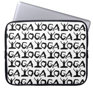 Yoga Silhouettes Laptop Sleeve