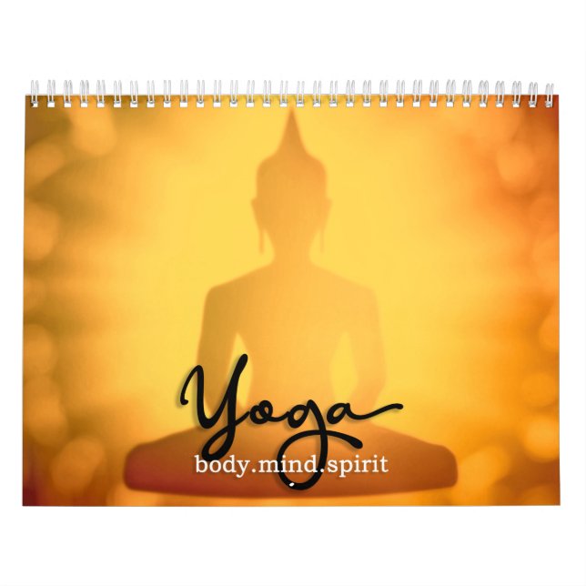 Yoga Silhouettes Wall Calendar Kalender (Omslag)