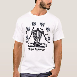 Yoga Skeleton T Shirt