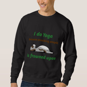 Yoga Slår människor Lång Ärmad Tröja