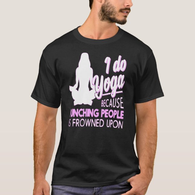 Yoga Slår människor T Shirt (Framsida)
