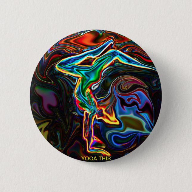 Yoga som detta knäppas knapp (Framsida)