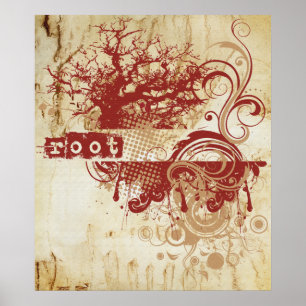 Yoga Speak : Red Root Chakra Poster