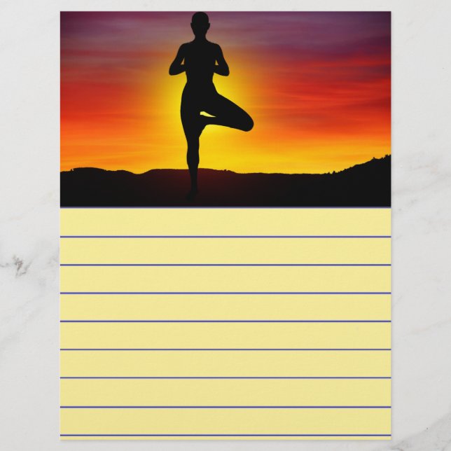 Yoga Stationery (Framsida)