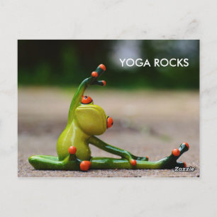 Yoga Sten Vykort