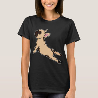 Yoga Stretch Frenchie 656 T Shirt