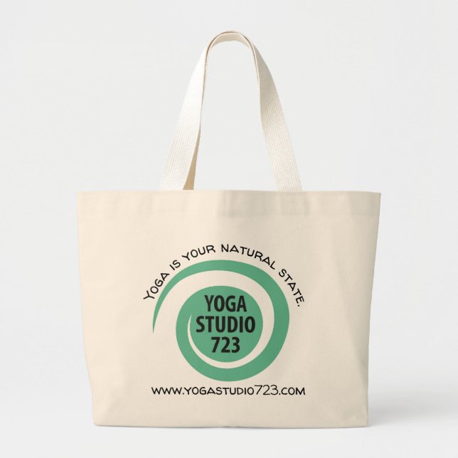 YOGA STUDIO 723 TOTEBAG JUMBO TYGKASSE (Framsidan)