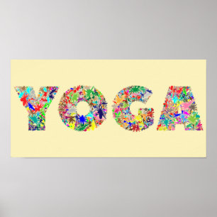 YOGA STUDIO Art Biet till ett överkomligt pris Pos Poster