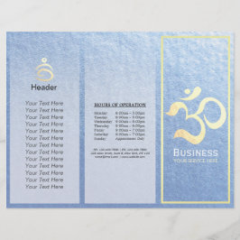 Yoga Studio Meditation Instructor OM signering, tr