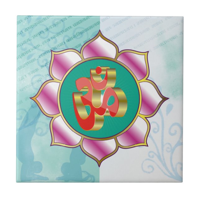 Yoga Studio OM - Tile Kakelplatta (Framsidan)