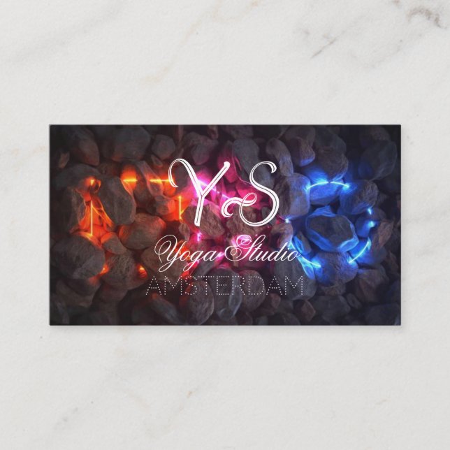 Yoga Studio Visitkort (Framsida)