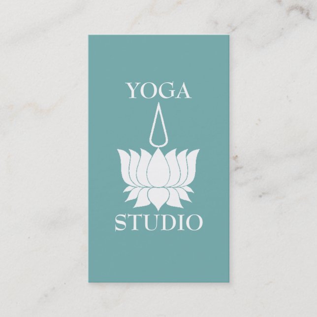 Yoga Studio Visitkort (Framsida)