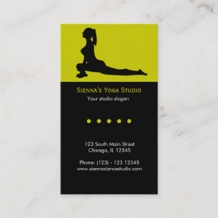 Yoga Studio Visitkort
